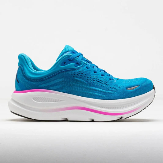 Hoka Bondi 9 Women's Skyward Blue/Neon Fuchsia